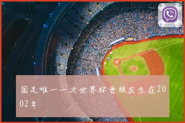 国足唯一一次世界杯晋级发生在2002年