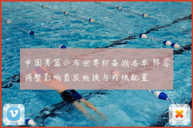 中国男篮公布世界杯备战名单 阵容调整影响首发轮换与内线配置
