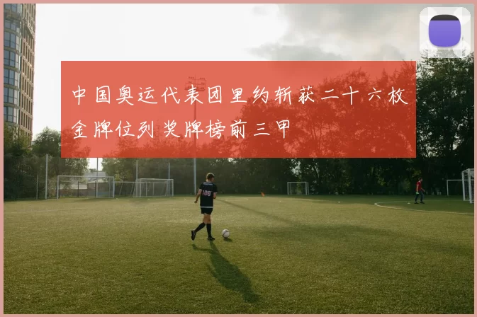 中国奥运代表团里约斩获二十六枚金牌位列奖牌榜前三甲